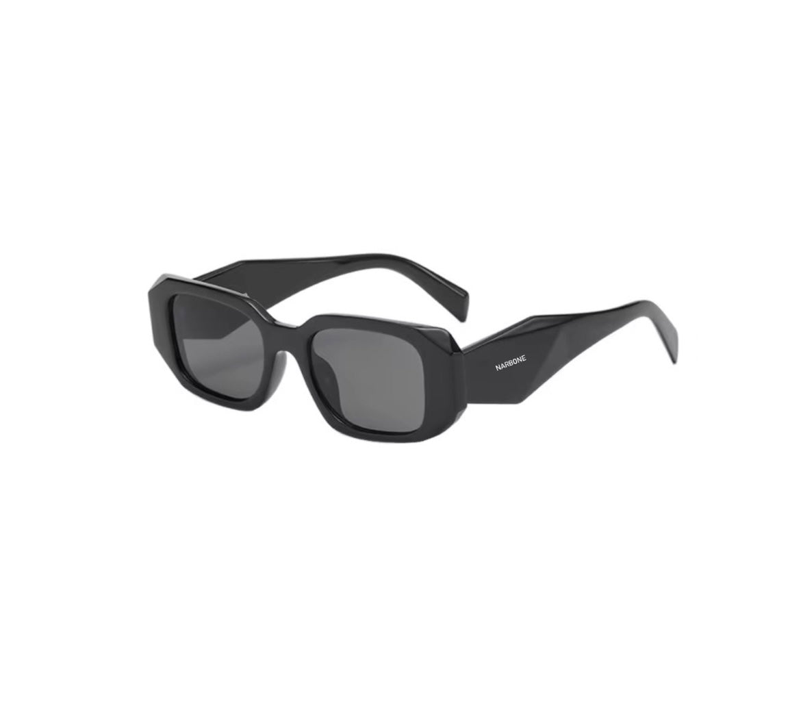 Jet Black NARBONE Sun Glasses